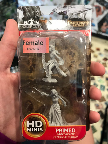 Miniature - Female Human Wizard
