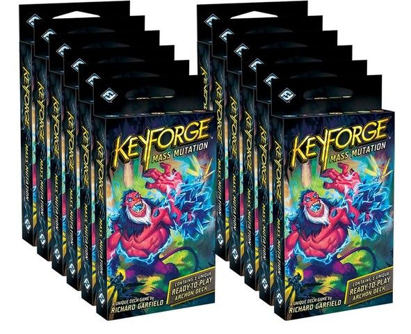 KeyForge Mass Mutation Archon Deck Display