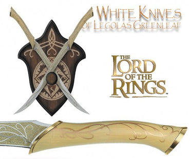 The Lord Of The Rings White Knives of Legolas Greenleaf Set (Metal)