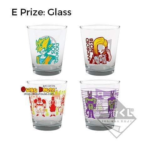 Dragon Ball Z Glasses/ Cups Japanese Exclusive kuji prizes