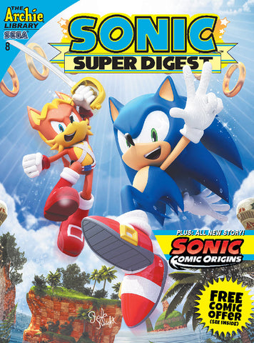 Sonic Super Sized Digest Volume 08