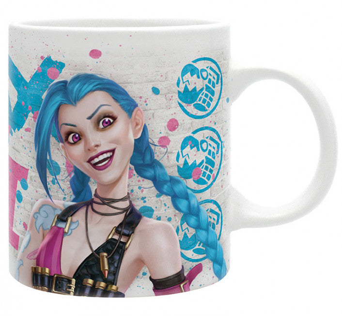 League of Legends Coffee Mug Vi vs Jinx 320 ml