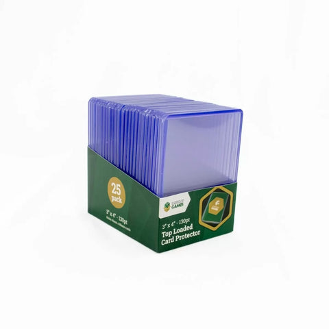 LPG Top Loader Card Protector 3"x4" 130pt (25)