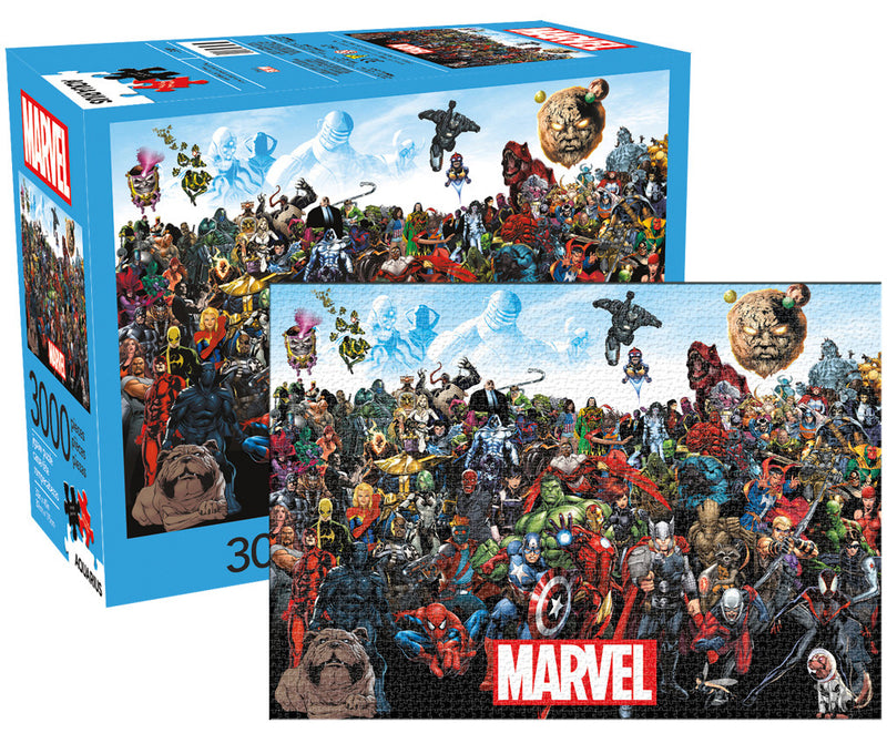 Aquarius Puzzle Marvel Cast Puzzle 3,000 pieces