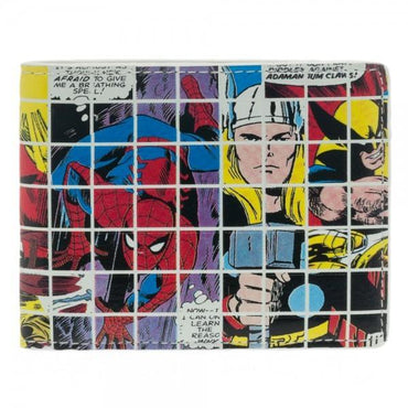 Wallet BiFold Marvel Grid Avengers
