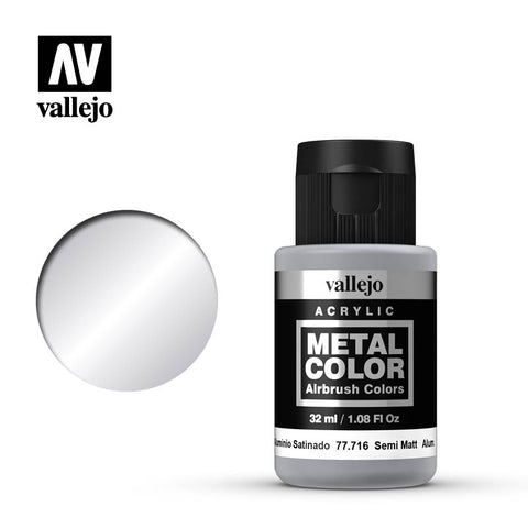 Vallejo - Metal Color - Semi Matte Aluminium 32ml