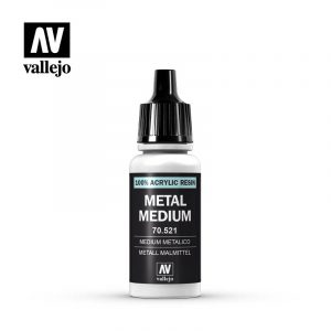 Vallejo - Auxiliaries - Metallic Medium 18 ml New Formula