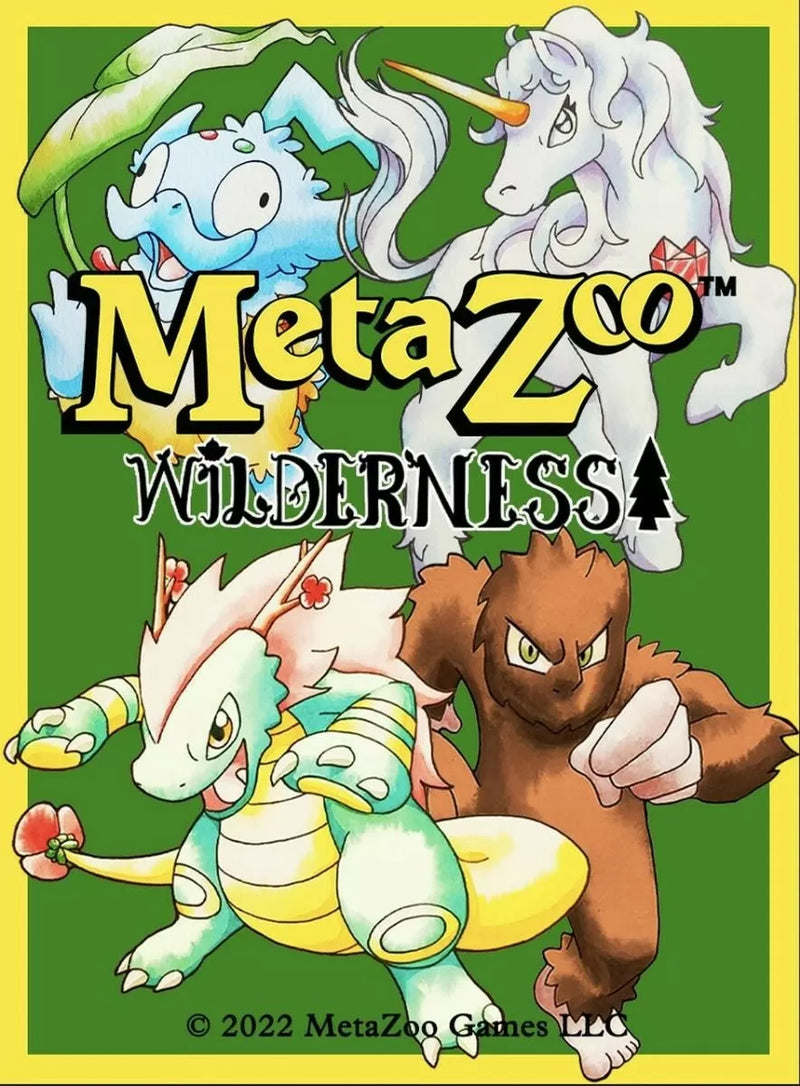 MetaZoo TCG Wilderness 1st Edition Theme Deck Display (10)