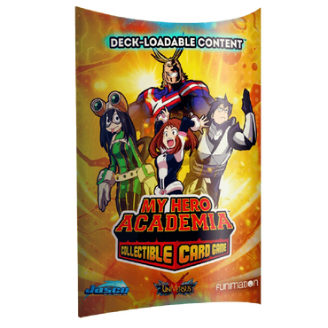 My Hero Academia Collectible Card Game Deck-Loadable Content DISPLAY