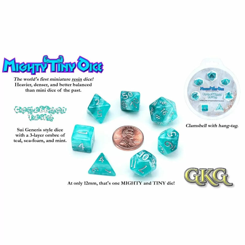 Gatekeeper Aether Tiny Dice - Caribbean Tide