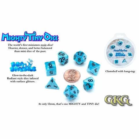 Gatekeeper Aether Tiny Dice - Sea Sparkle
