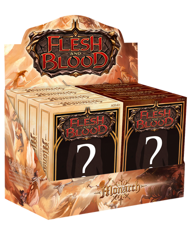 Flesh and Blood Monarch Blitz Deck Display