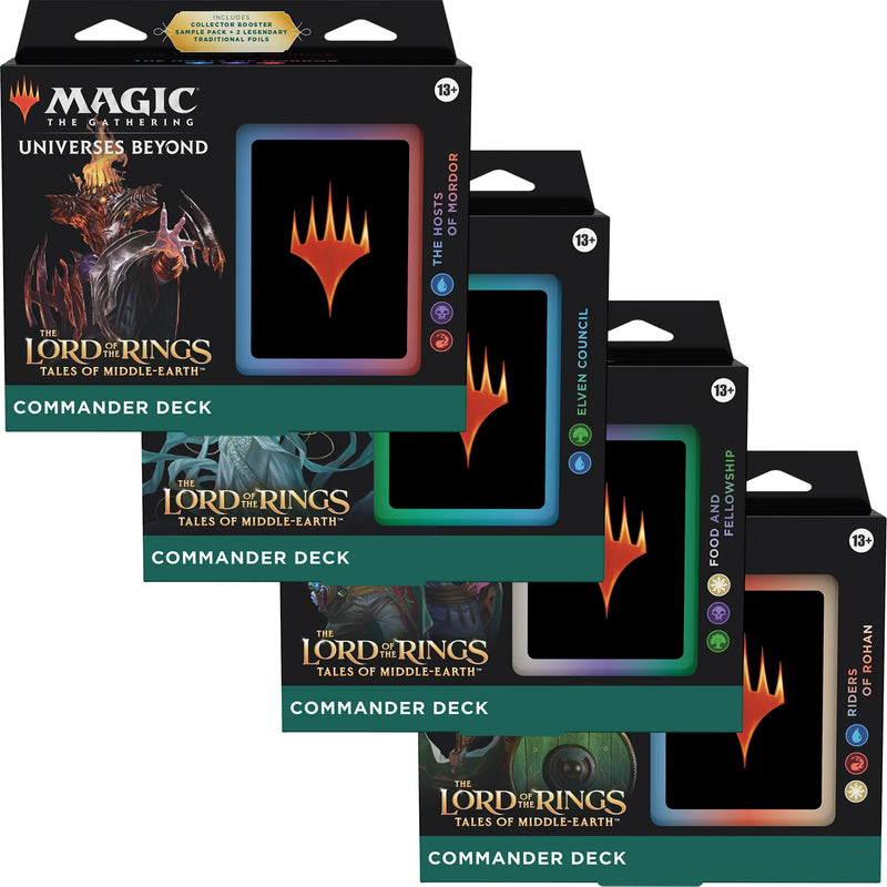 Magic The Gathering - Universes Beyond - The Lord of the Rings: Tales of Middle-Earth - Commander Deck