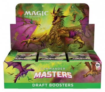 Magic the Gathering Commander Masters - Draft Booster Display
