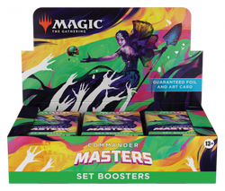 Magic the Gathering Commander Masters - Set Booster Display