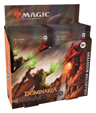 Magic the Gathering Dominaria Remastered Collector Booster Display