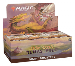 Magic the Gathering Dominaria Remastered Draft Booster Display