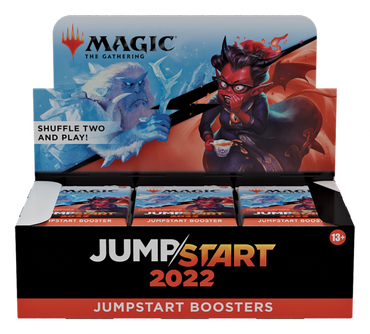 Magic the Gathering Jumpstart 2022 Draft Booster Display