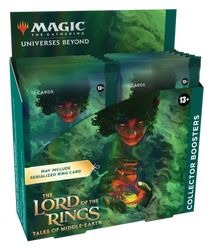 Magic The Gathering: Universes Beyond: The Lord of the Rings: Tales of Middle-Earth Collector Booster Display