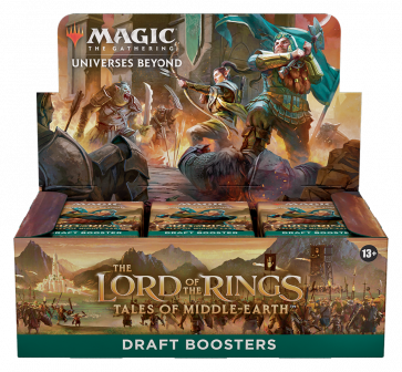 Magic The Gathering: Universes Beyond: The Lord of the Rings: Tales of Middle-Earth Draft Booster Display