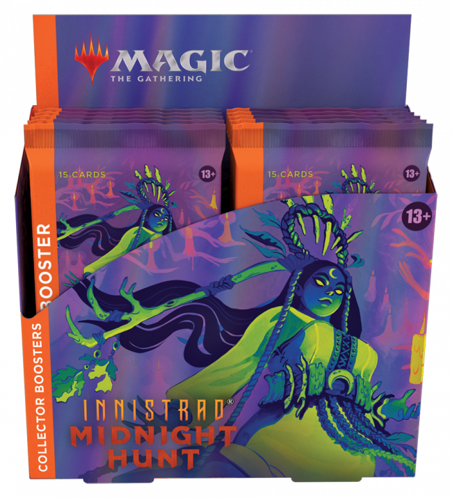 Magic the Gathering MTG - Innistrad: Midnight Hunt - Collector Booster Display