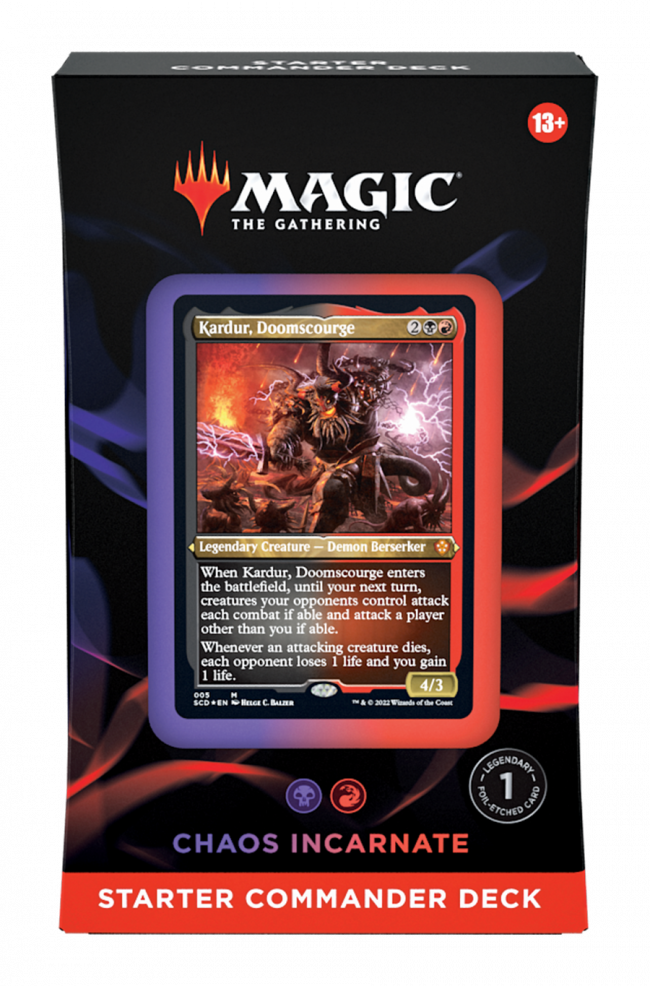 Magic The Gathering - Starter Commander 2022 - Commander Decks
