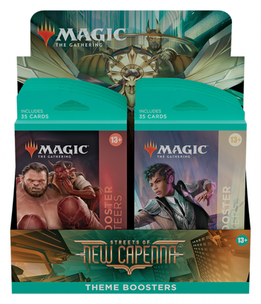 Magic the Gathering MTG - Streets of New Capenna - Theme Boosters Display