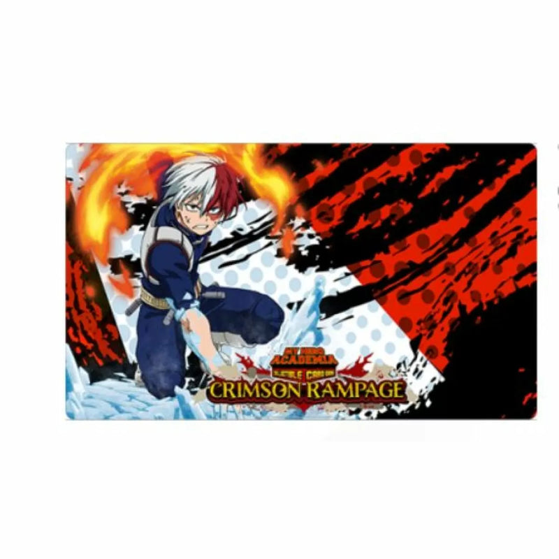 My Hero Academia Collectible Card Game Shoto Todoroki Playmat Series 2 Crimson Rampage