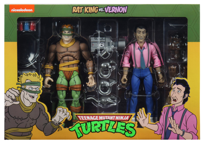 TMNT - Rat King & Vernon 7" Action Figure 2-pack