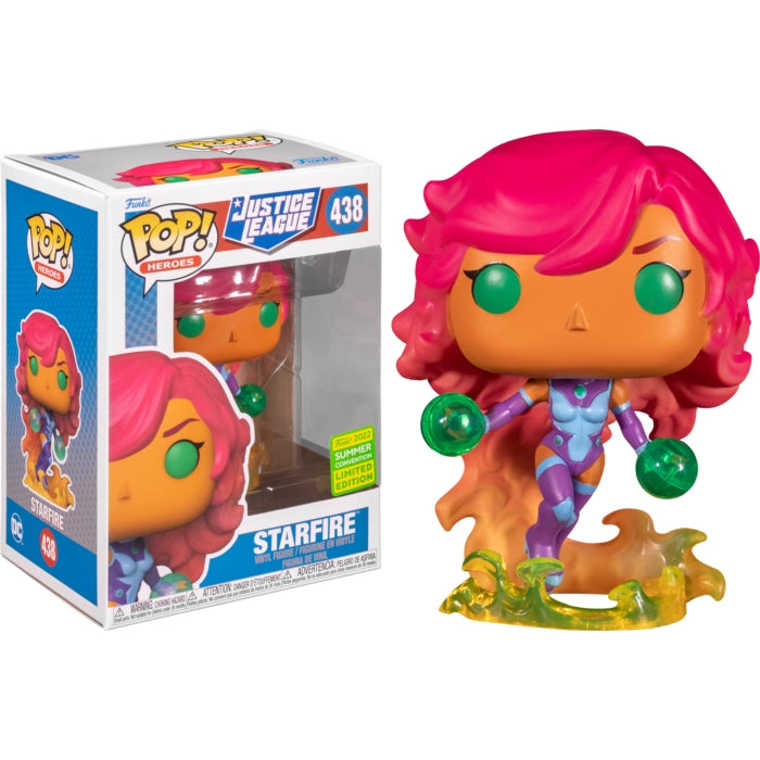 DC Heroes Justice League - Funko POP! Figure - Starfire 2022 Summer Con Exclusive (438)