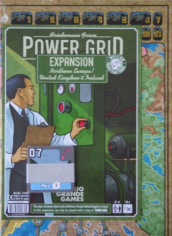 Power Grid: Northern Europe / UK