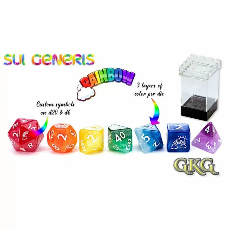 Gatekeeper Sui Generis Dice - Rainbow