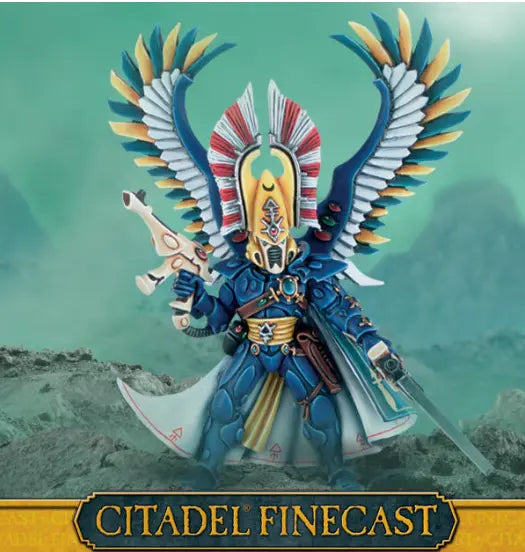 Aeldari: Autarch with Banshee Power Blade (fine-cast)