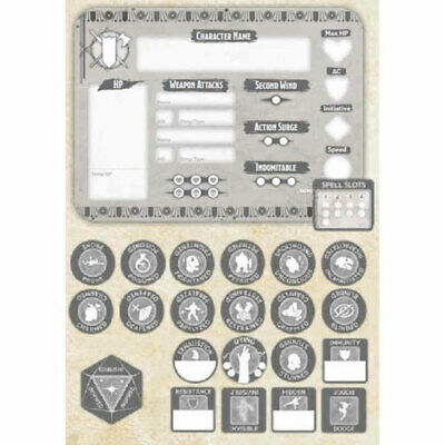 Dungeons & Dragons D&D Class Token Set Fighter