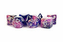 MDG 16mm Resin Polyhedral Dice Set: Eternal Purple/Blue