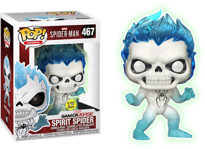 Marvel Spider-Man - POP! Figure - Spirit Spider Marvel Spider-Man Gamerverse GLOW (467)