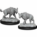 Miniature - Unpainted Hyenas