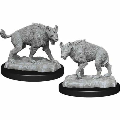 Miniature - Unpainted Hyenas