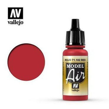 Vallejo Model Air - Red 17 ml