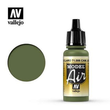 Vallejo Model Air - Camouflage Light Green 17 ml