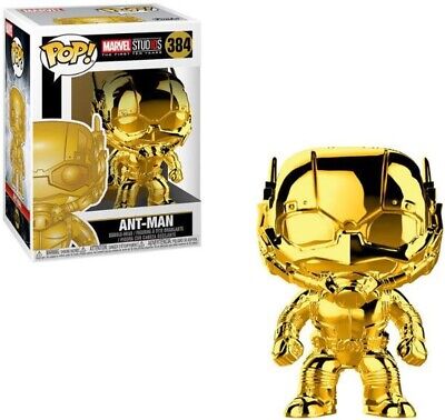 Ant-Man - Figure Pop! Marvel Studios the first 10 Years Gold Chrome (384)