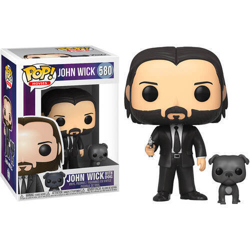 John Wick - Funko Pop! Figure - John Wick with dog  (580)