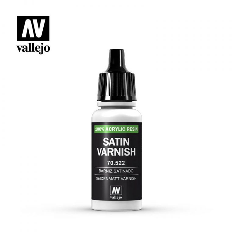 Vallejo - Auxiliaries - Permanent Satin Varnish 18ml