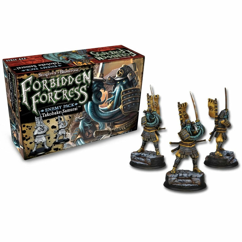 Shadows of Brimstone - Forbidden Fortress Takobake Samurai - Enemy Pack