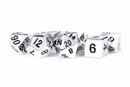 MDG 16mm Metal Polyhedral Dice Set: Silver