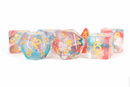 MDG Unicorn Resin Polyhedral Dice Set - Astral Swell