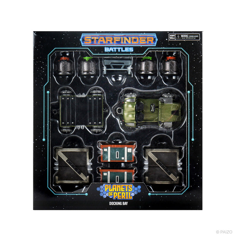 Starfinder Battles Planets of Peril Docking Bay Premium Set