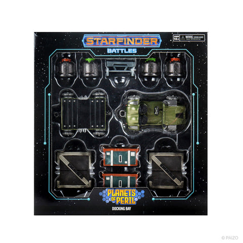 Starfinder Battles Planets of Peril Docking Bay Premium Set
