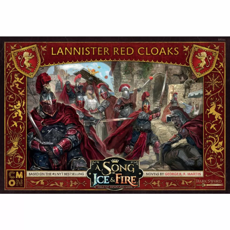 A Song of Ice and Fire House Lannister Red Cloaks