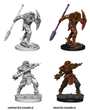 D&D Nolzurs Marvelous Unpainted Miniatures - Dragonborn Male Fighter with Spear